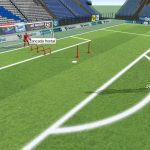 Ejercicio de fuerza, saltos frontales, desplazamiento y caídas laterales​