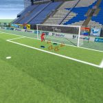 Ejercicio de saltos, pasos sobre step y caídas laterales​