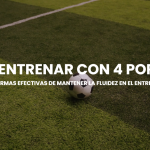 Portada como entrenar con 4 porteros