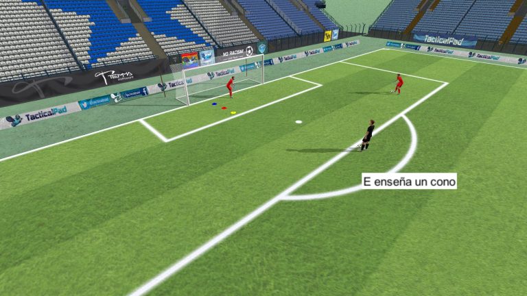 Ejercicio de velocidad de reacción con desplazamientos y caídas